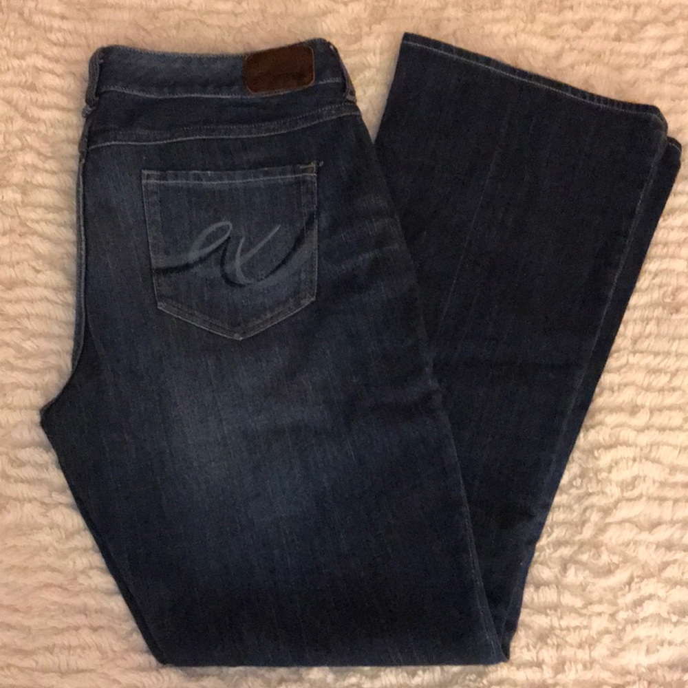 Express Eva boot cut jeans